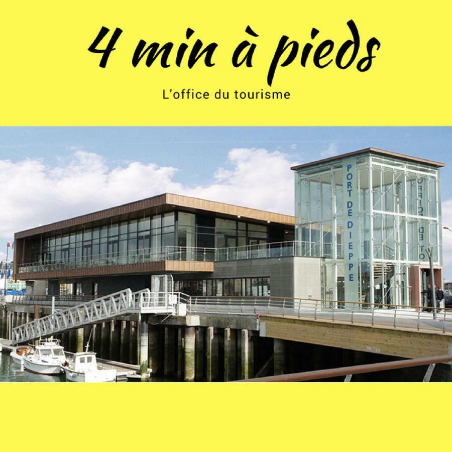 L'Etablissement La Plage A 2 Pas, Vous Propose 4 Appartements Neufs, Netflix, Lits Faits A Votre Arrivee, Serviettes De Toilette, Menage, Wifi, En Hyper Centre ,Plage A 100M, Box A Velos, Paiement 3 Fois Sans Frais, Prix Tout Compris Дьєпп Екстер'єр фото