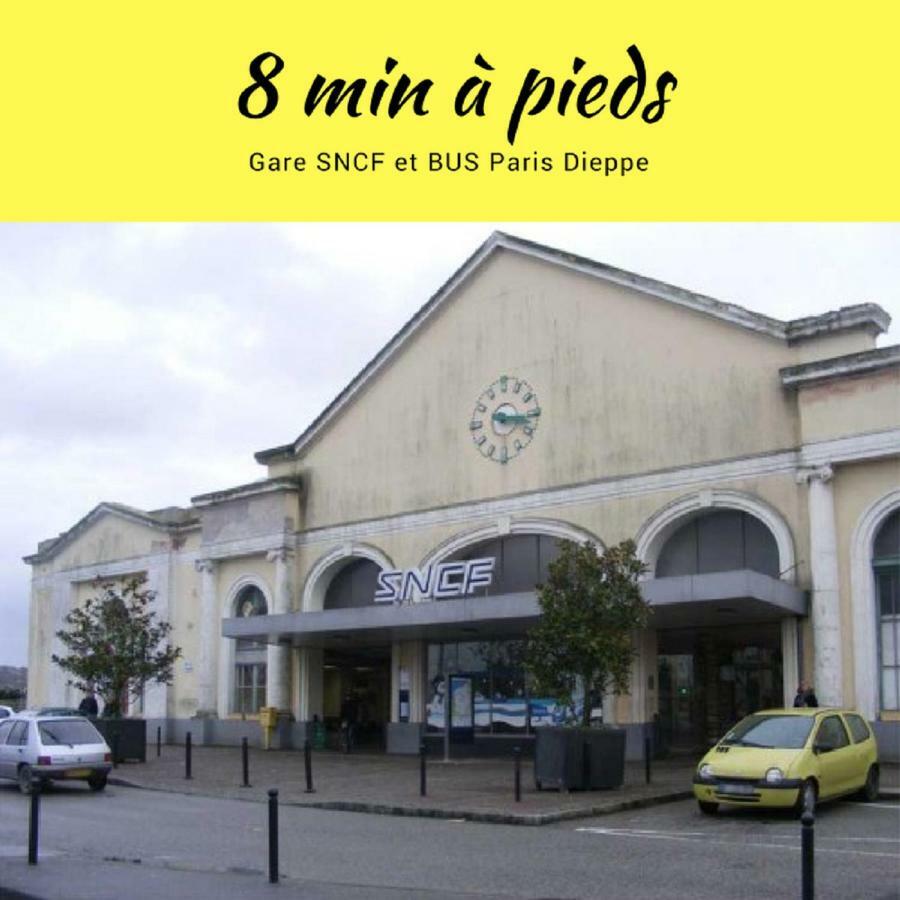 L'Etablissement La Plage A 2 Pas, Vous Propose 4 Appartements Neufs, Netflix, Lits Faits A Votre Arrivee, Serviettes De Toilette, Menage, Wifi, En Hyper Centre ,Plage A 100M, Box A Velos, Paiement 3 Fois Sans Frais, Prix Tout Compris Дьєпп Екстер'єр фото